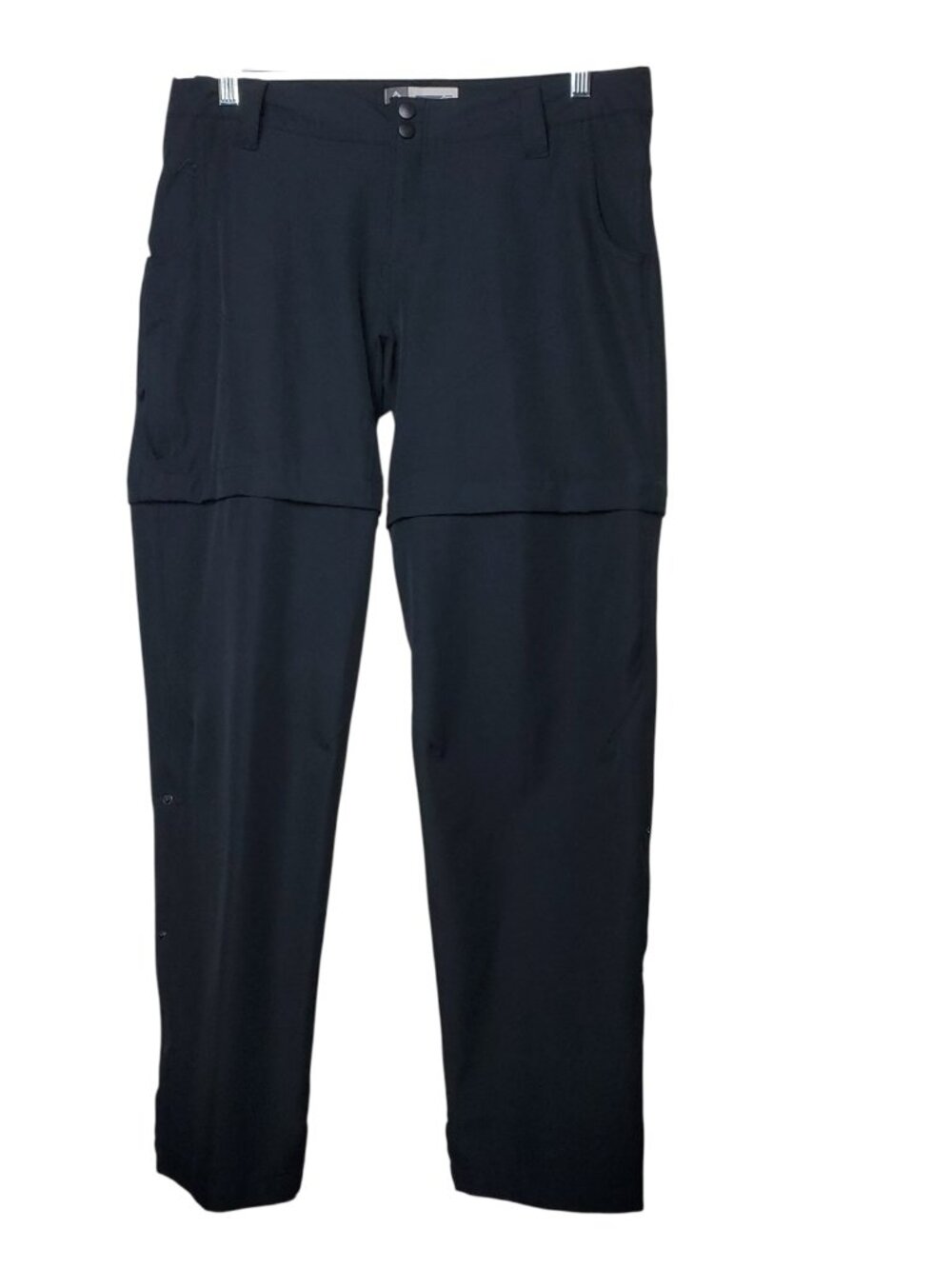 Alpine Design Women's Black Tech Series Convertible Hiking Pants, Size 8 - Picture 2 of 12